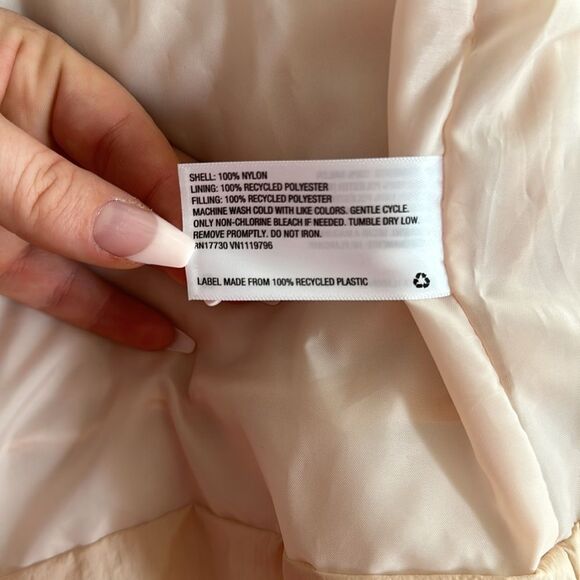 A New Day Cream Puffer Wrap Coat - Picture 7 of 10